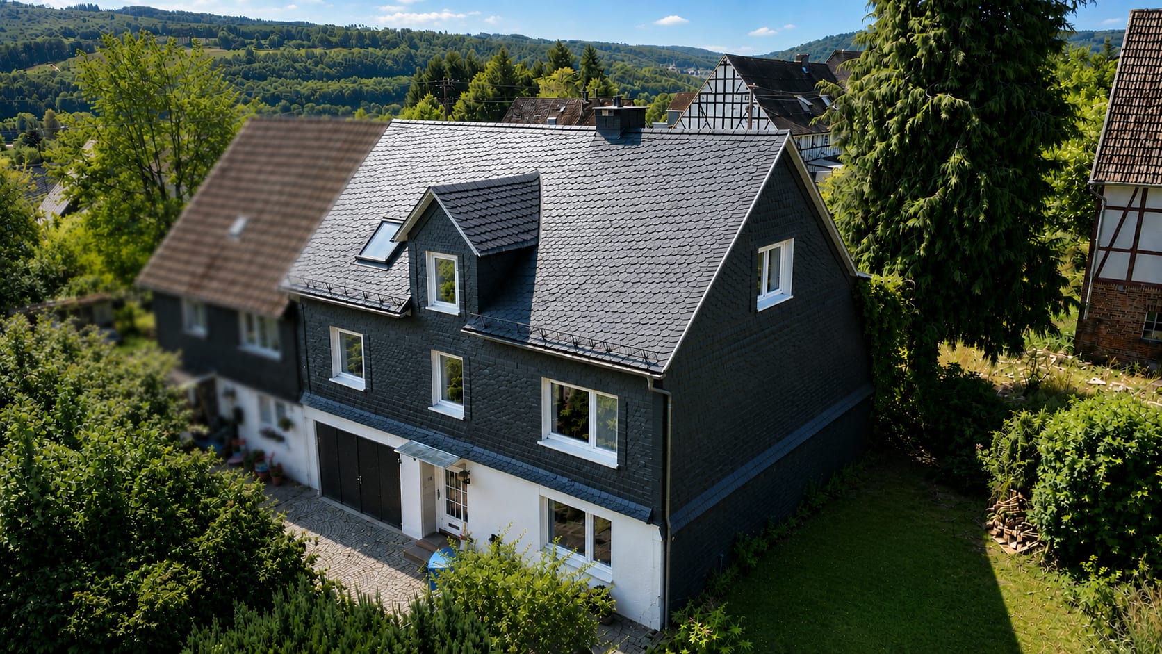 Historisches Haus in Holzhausen mit großem Garten 